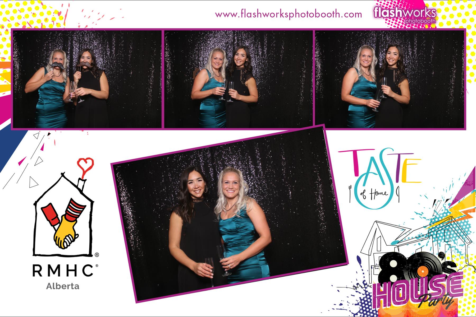 RMHC Alberta - Taste of Home Gala - 80s House Party | View more photos from the event at gallery.flashworksphotobooth.com/u/FlashworksPhotoboothInc/RMHC-Alberta-Taste-of-Home-Gala-80s-House-Party
